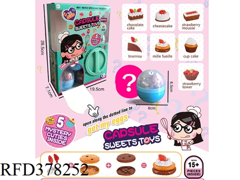 GACHA DESSERTS AND PIN LE