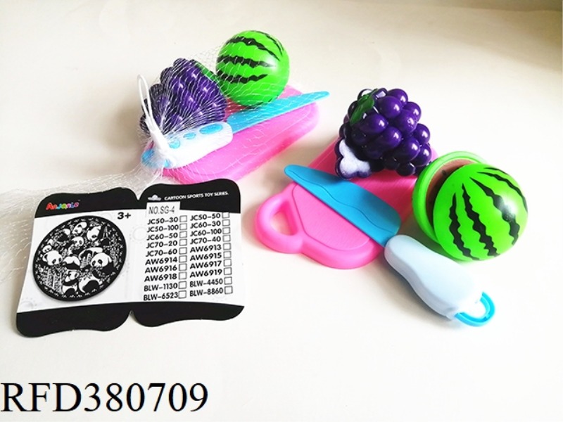 4-PIECE FRUIT SET
