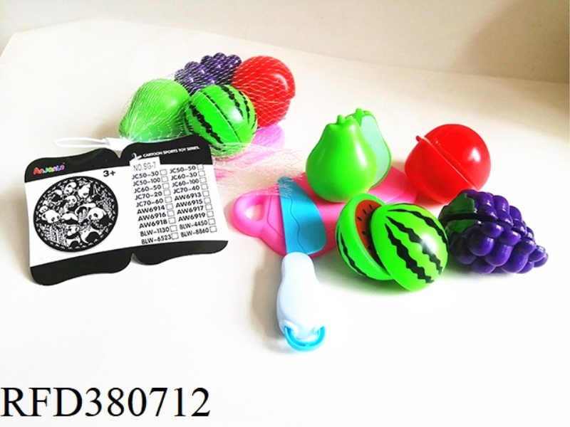 6-PIECE FRUIT SET