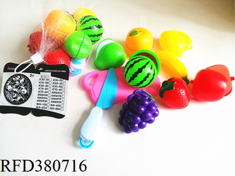 10-PIECE FRUIT SET