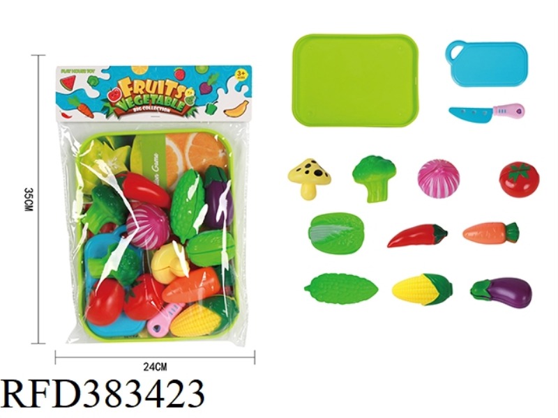 VEGETABLE CHOPPED MUSIC (13PCS)