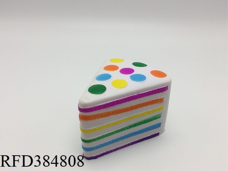 RAINBOW TRIANGLE CAKE