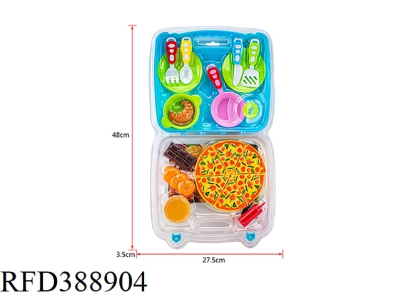 PIZZA PLASTIC BOX SET