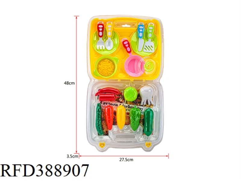 VEGETABLE PLASTIC BOX SET