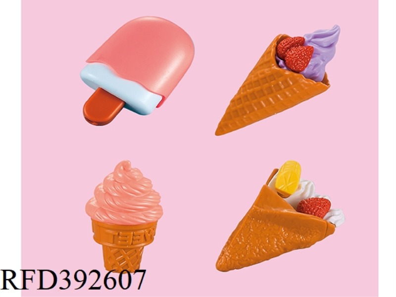 BUILDING BLOCK ICE CREAM ACCESSORIES 19PCS