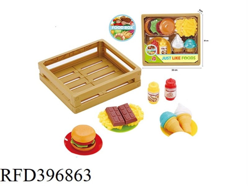 LUNCH BURGER FOOD BOX