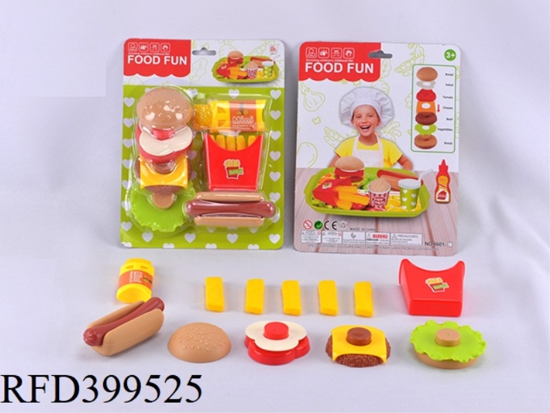 ASSEMBLED BURGER COMBINATION 15PCS