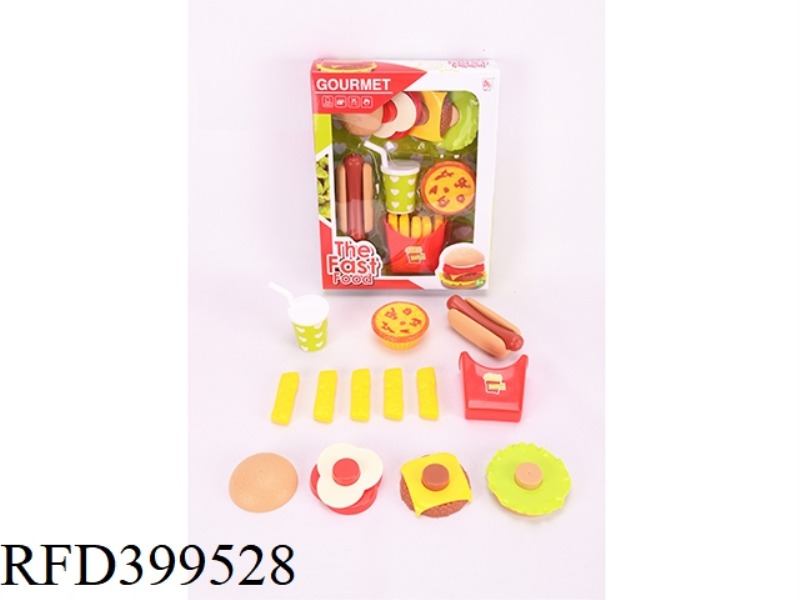 ASSEMBLED BURGER COMBINATION 19PCS