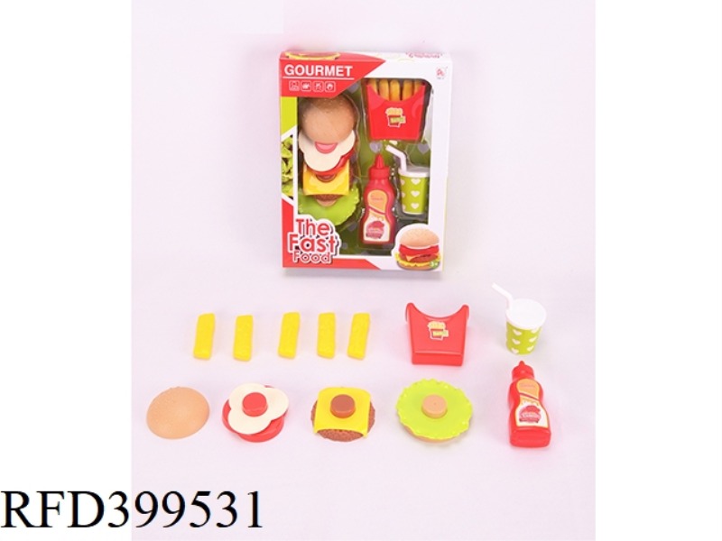 ASSEMBLED BURGER COMBINATION 15PCS