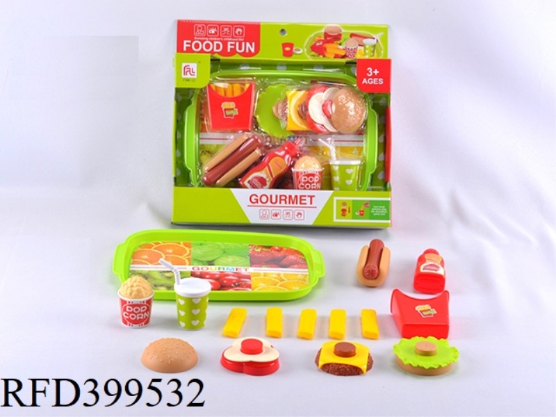 ASSEMBLED BURGER COMBINATION 18PCS