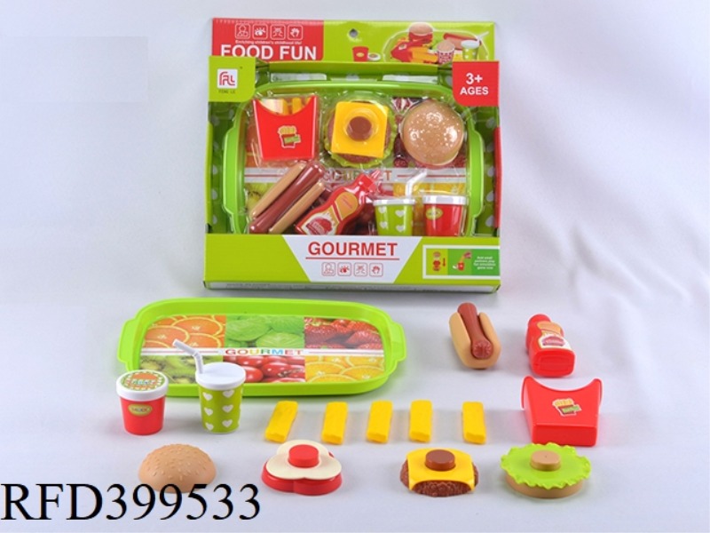 ASSEMBLED BURGER COMBINATION 18PCS