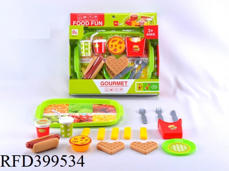 FAST FOOD COMBINATION 17PCS