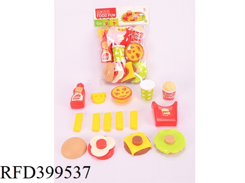 ASSEMBLED BURGER COMBINATION 18PCS