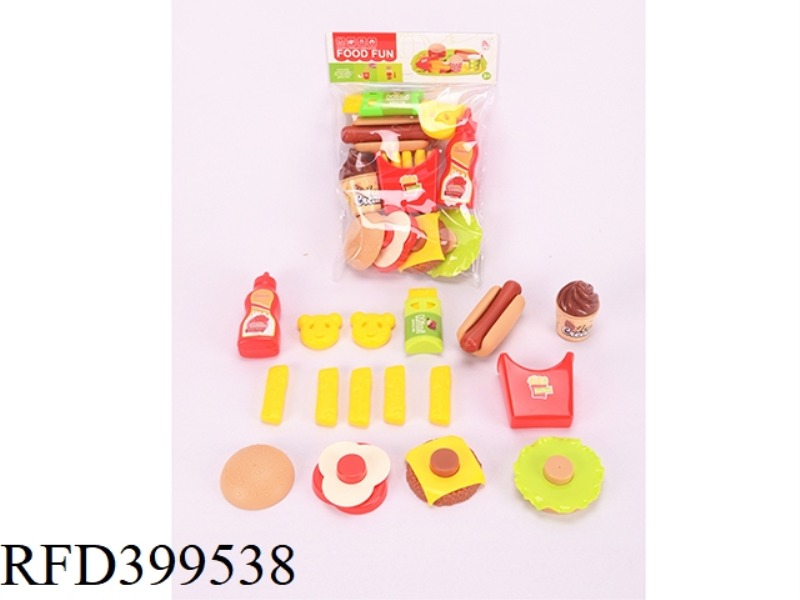 ASSEMBLED BURGER COMBINATION 20PCS