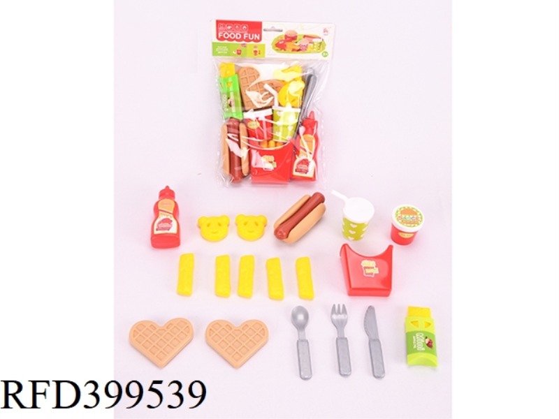 FAST FOOD COMBINATION 19PCS