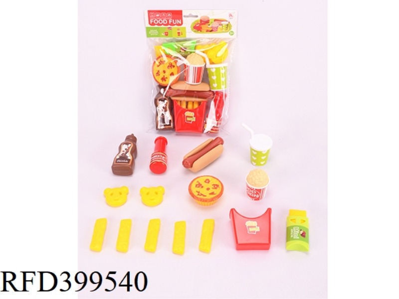 FAST FOOD COMBINATION 17PCS
