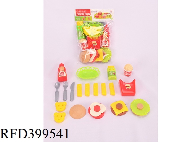 ASSEMBLED BURGER COMBINATION 23PCS