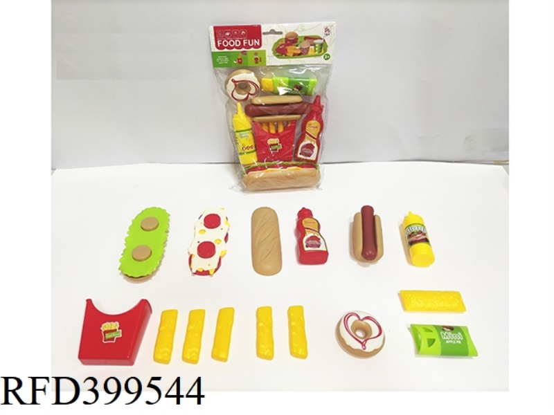 ASSEMBLED BURGER COMBINATION 19PCS