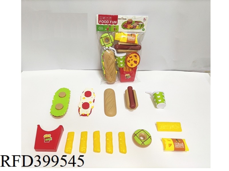 ASSEMBLED BURGER COMBINATION 19PCS