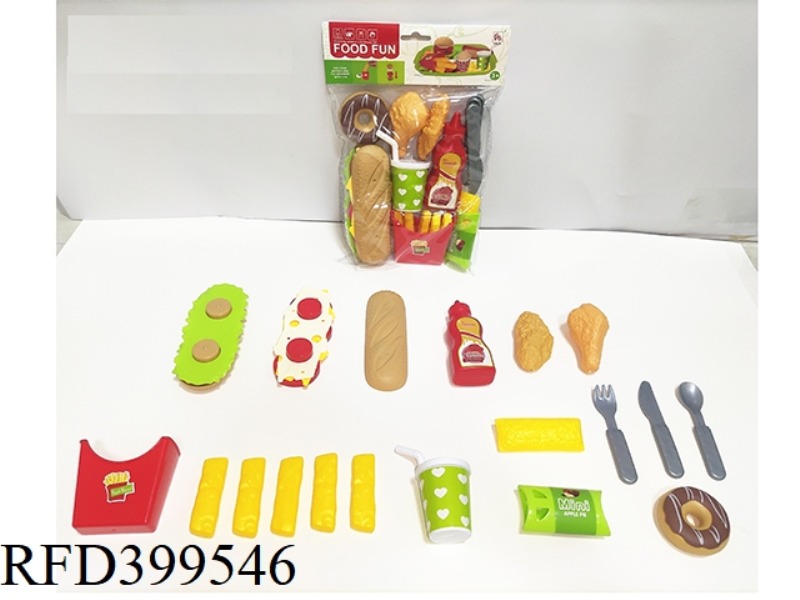 ASSEMBLED BURGER COMBINATION 22PCS