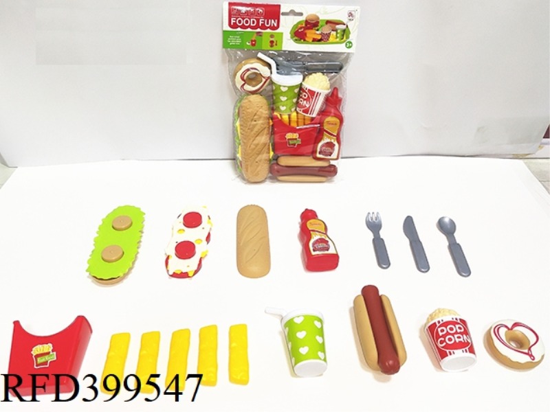 ASSEMBLED BURGER COMBINATION 21PCS