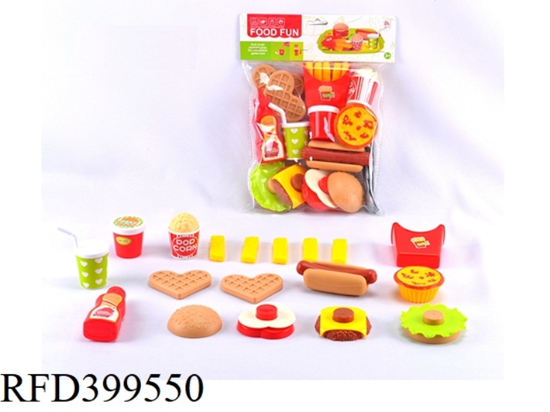ASSEMBLED BURGER COMBINATION 24PCS