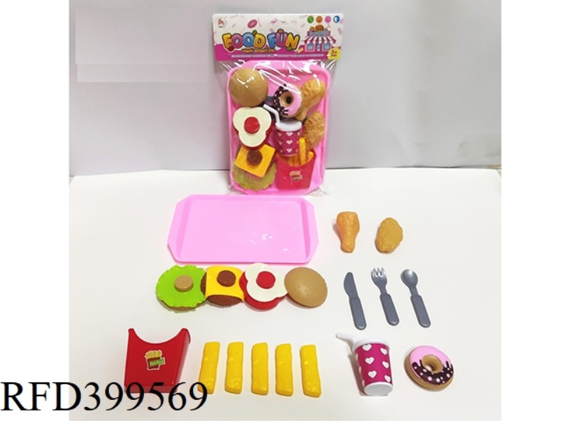 ASSEMBLED BURGER COMBINATION 21PCS