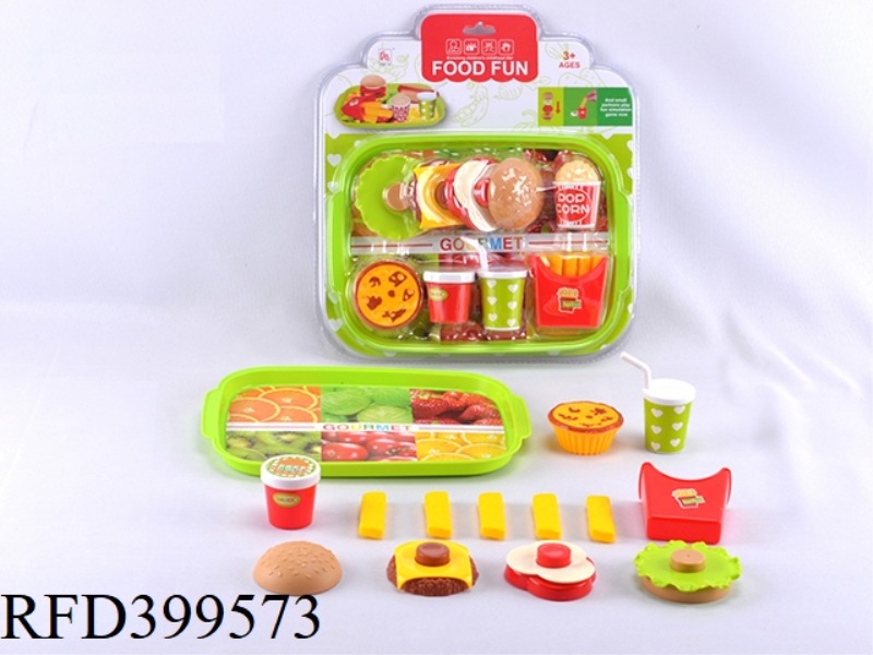 ASSEMBLED BURGER COMBINATION 18PCS
