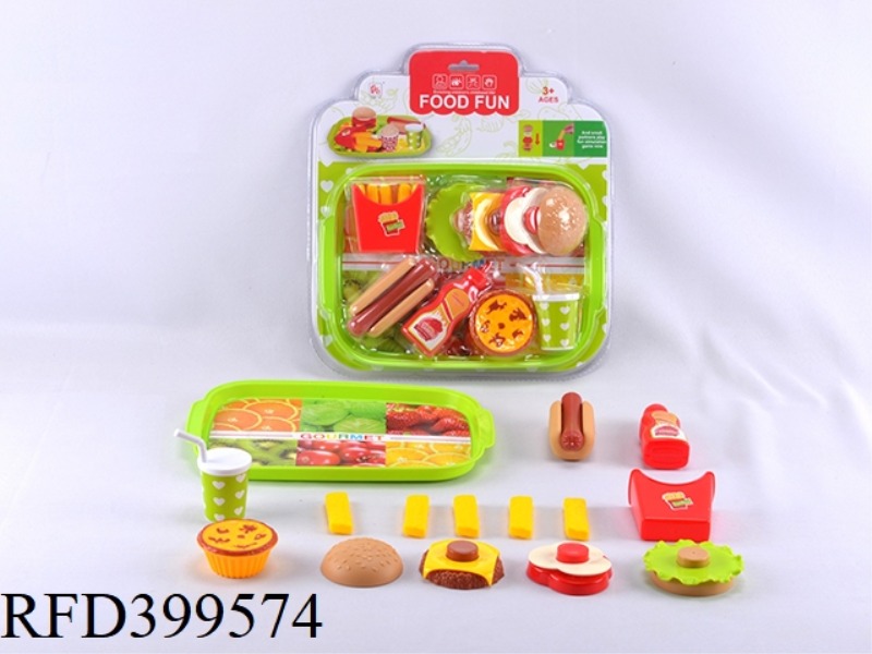 ASSEMBLED BURGER COMBINATION 18PCS