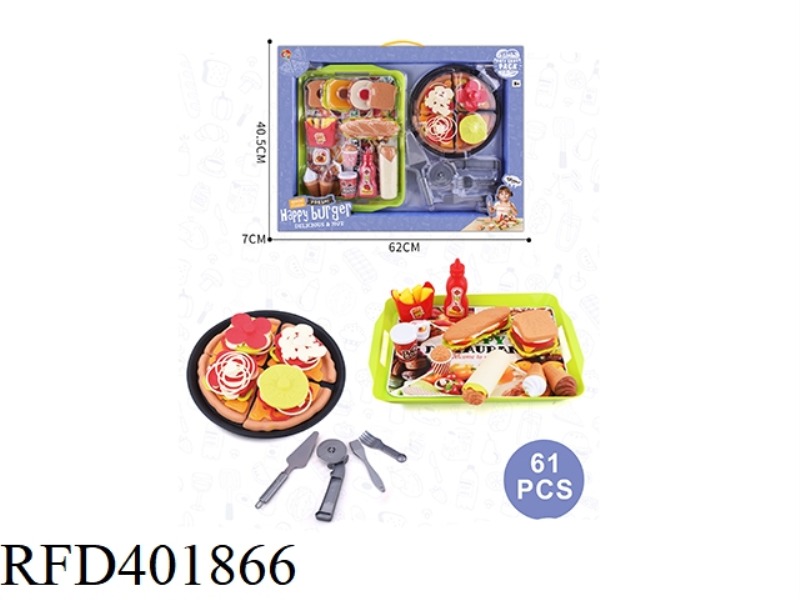 BURGER PIZZA COMBO