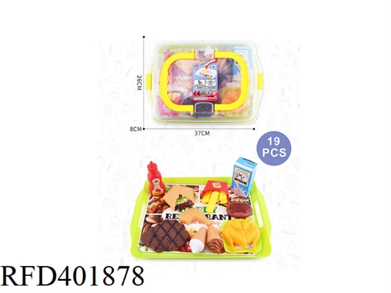 MULTIFUNCTIONAL TRANSPARENT PORTABLE BOX DESSERT COMBINATION