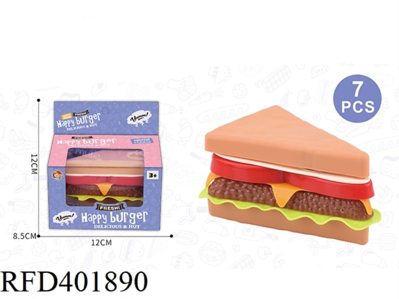 PLAY HOUSE SIMULATION SANDWICH BURGER