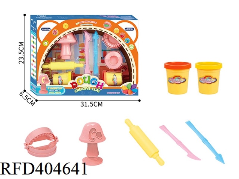 COLORED CLAY DUMPLING SET