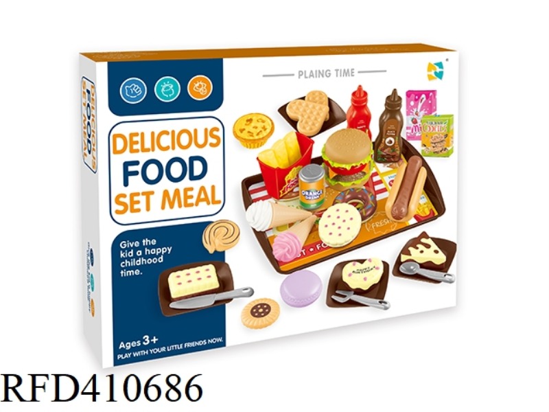 BURGER DESSERT SET