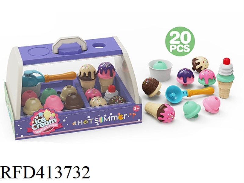 PORTABLE ICE CREAM SET