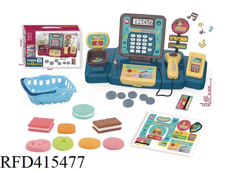 CASH REGISTER BISCUIT SET