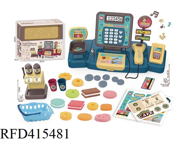 CASH REGISTER BISCUIT SET