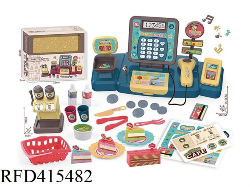 CASH REGISTER CAKE SET