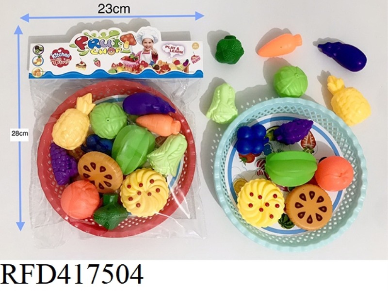 PLAY HOUSE VEGETABLES AND FRUITS