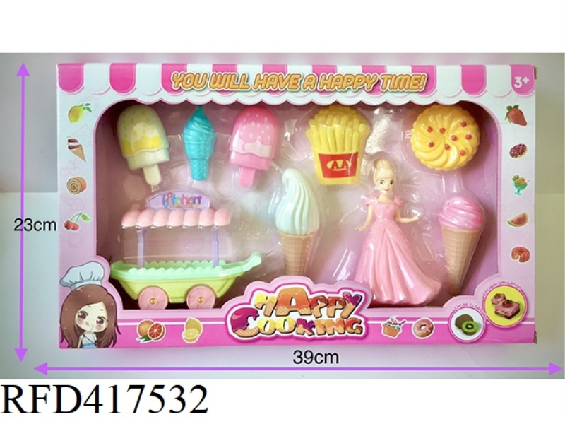 PLAY HOUSE ICE CREAM + PRINCESS