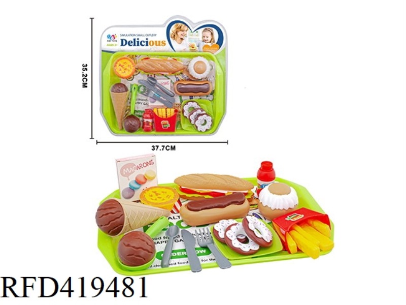 ICE CREAM BURGER SET