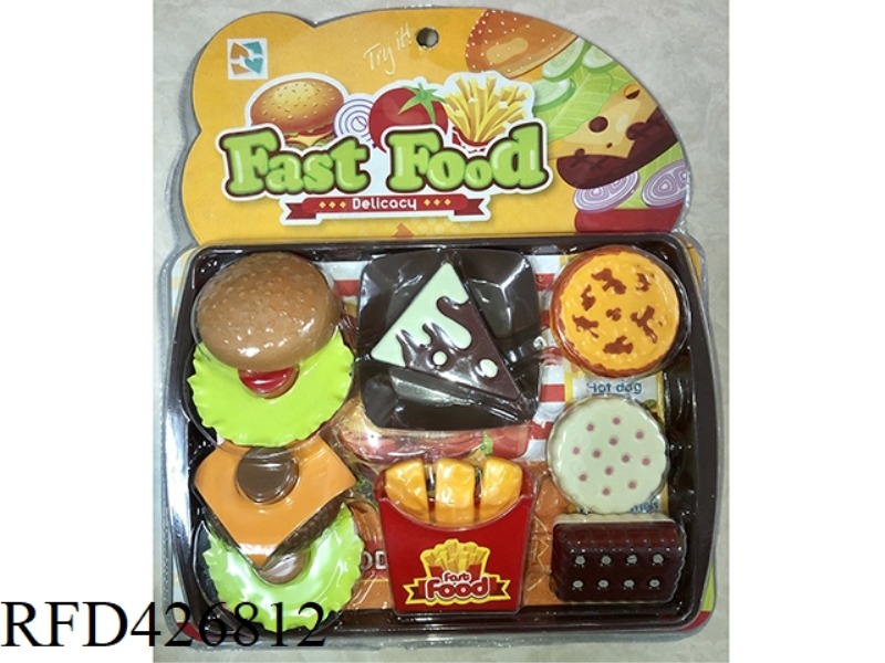 BURGER DESSERT SET
