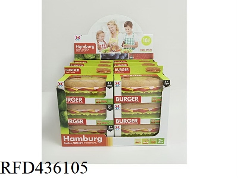 ASSEMBLED GRILLED BURGER 18PCS