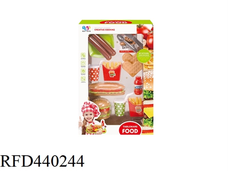 BURGER HOT DOG SET