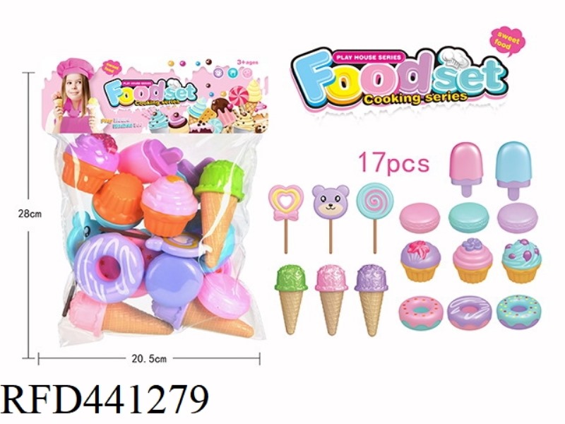 PLAY HOUSE CANDY ICE CREAM DESSERT PASTRY COMBINATION