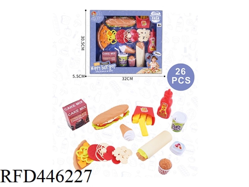 HAMBURGER PIZZA SET