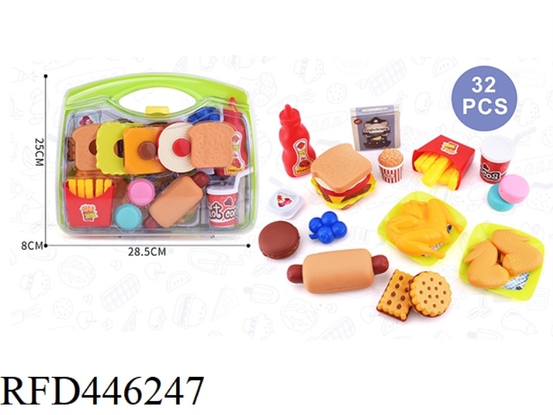 HAMBURGER SET MEAL COMBINATION MINGBEN PORTABLE BOX