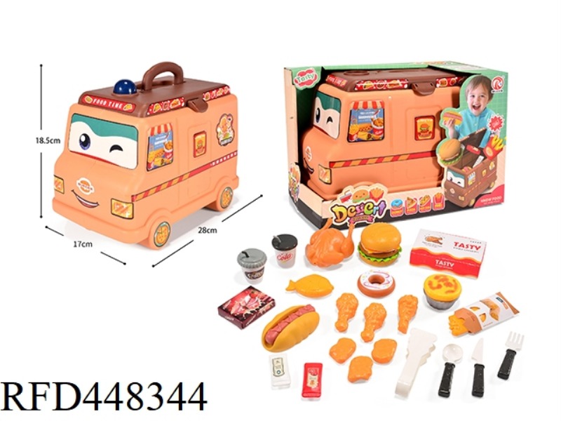 OUTDOOR FOOD TRUCK - BURGER HONEY CHICKEN 32PCS