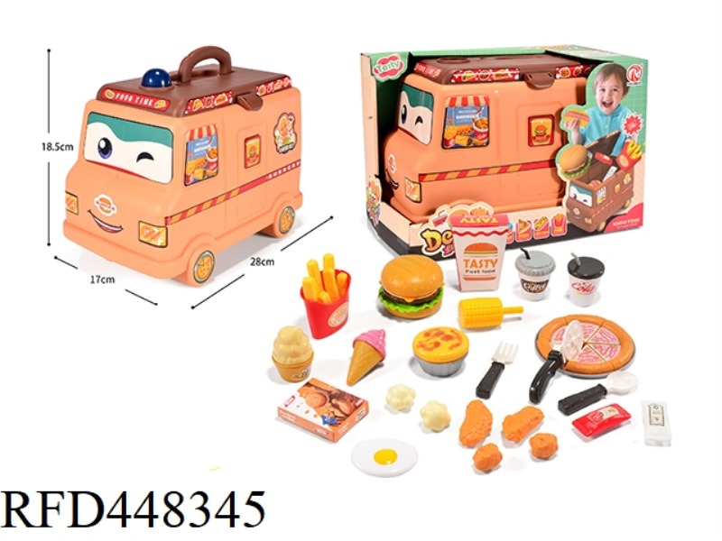 OUTDOOR FOOD CART - BURGER PIZZA 42PCS