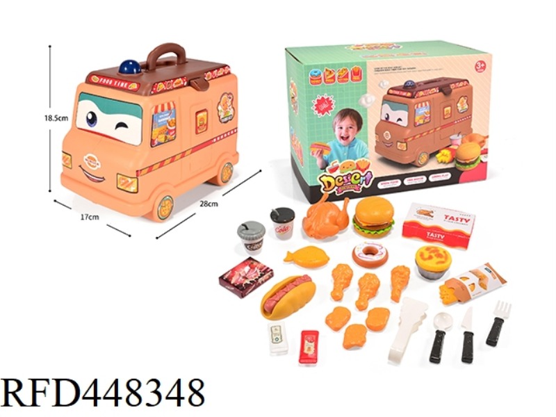 OUTDOOR FOOD TRUCK - BURGER HONEY CHICKEN 32PCS